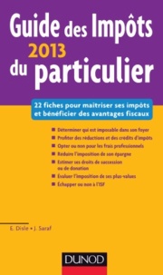 Emmanuel Disle et Jacques Saraf - Guide des impôts du particulier.