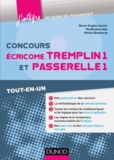 Marie-Virginie Speller et Pia Boisbourdain - Concours ecricome tremplin 1 et passerelle 1 - Tout en un.