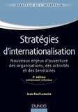 Jean-Paul Lemaire - Stratégies d'internationalisation - 3e édition.