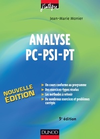 Jean-Marie Monier - Analyse PC-PSI-PT.