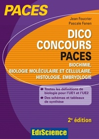 Jean Foucrier et Pascale Fanen - Dico concours PACES.