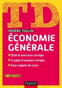 Frédéric Poulon - TD Economie générale - 2e édition.
