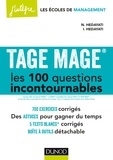 Navid Hedayati-Dezfouli et Iman Hedayati Dezfouli - TAGE MAGE® Les 100 questions incontournables - Plus de 700 exercices corrigés.