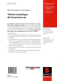 Théorie et pratique de l'assurance vie 5e édition
