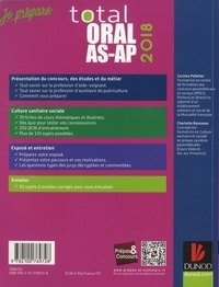 Total oral AS-AP. Concours Aide-soignant et Auxiliaire de puériculture  Edition 2018