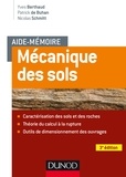 Yves Berthaud et Patrick de Buhan - Aide-mémoire - Mécanique des sols - 3e éd. - Aspects mécaniques des sols et des structures.