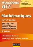 Thierry Alhalel et Florent Arnal - Mathématiques IUT 2e année - 2e éd. - L'essentiel du cours, exercices avec corrigés détaillés.