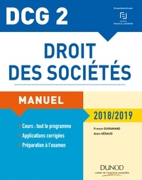 France Guiramand et Alain Héraud - DCG 2 - Droit des sociétés 2018/2019 - Manuel.