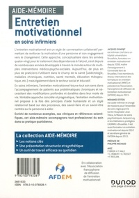 Entretien motivationnel en soins infirmiers