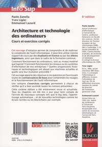 Architecture et technologie des ordinateurs. Cours et exercices corrigés 6e édition