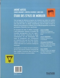 Etude des styles de mobilier 3e édition