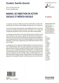 Manuel de direction en action sociale et médico-sociale 2e édition