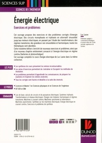 Energie électrique. Exercices et problèmes 3e édition