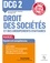Jean-François Bocquillon et Pascale David - Droit des sociétés et des groupements d'affaires DCG 2.
