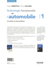 Technologie fonctionnelle de l'automobile. Tome 1, Le moteur et ses auxiliaires 8e édition