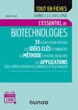 Fabien Cézard - L'essentiel de biotechnologies - Licence 1/2/IUT/CPGE.