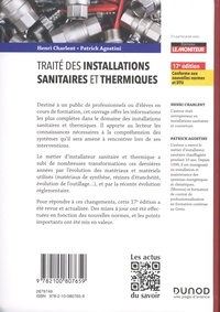 Traité des installations sanitaires et thermiques 17e édition