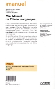 Chimie inorganique. Cours + Exercices
