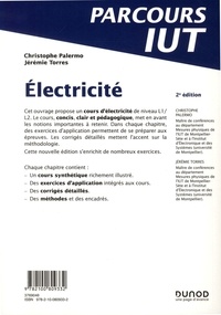 Electricité. L'essentiel du cours ; Exercices corrigés 2e édition