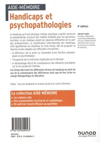 Handicaps et psychopathologies. En 29 notions 4e édition