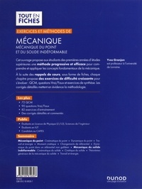 Mécanique. Mécanique du point et du solide indéformable. Licence, IUT, CAPES, Ecoles d'ingénieurs