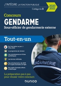 Benoît Priet et Corinne Pelletier - Concours Gendarme - Sous-officier de gendarmerie externe - 2020/2021 - Tout-en-un.