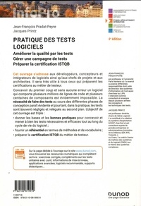 Pratique des tests logiciels. Améliorer la qualité par les tests, Gérer une campagne de tests, Préparer la certification ISTQB 4e édition