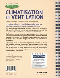 Climatisation et ventilation. Fonctionnement, optimisation et maintenance