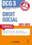 Jean-François Bocquillon et Christine Alglave - DCG 3 Droit social - Corrigés.