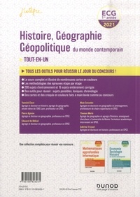 Histoire Géographie Géopolitique du monde contemporain ECG 1re année. Tout-en-un  Edition 2021