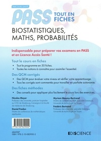 PASS. Fiches de Biostatistiques, Mathématiques et Probabilités