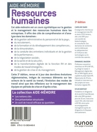 Ressources humaines 3e édition