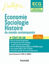 Catherine Fenet et Isabelle Waquet - Economie, Sociologie, Histoire du monde contemporain ECG 1re et 2e années.