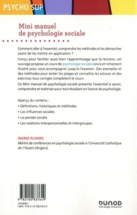 Mini manuel de psychologie sociale 2e édition