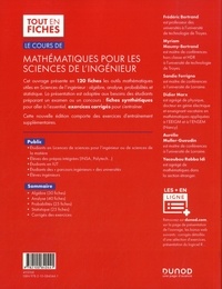 Le cours de mathématiques pour les sciences de l'ingénieur. Licence, IUT, prépas, écoles, écoles d'ingénieurs 3e édition