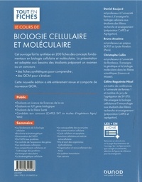 Le cours de biologie cellulaire et moléculaire 4e édition