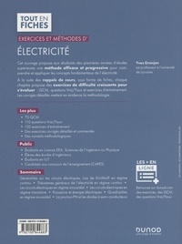 Exercices et méthodes d'électricité. Licence, CAPES, IUT 2e édition