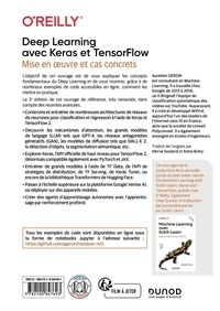 Deep Learning avec Keras et TensorFlow. Mise en oeuvre et cas concrets 3e édition