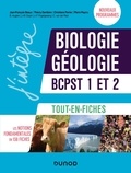 Jean-François Beaux et Thierry Darribère - Biologie et géologie BCPST 1 et 2 - Tout-en-fiches. Nouveaux programmes.
