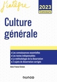 Anne-France Grenon - Thème de culture générale. Prépas commerciales. Concours 2024.