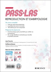 PASS & LAS  Reproduction et Embryologie 2e éd.. Manuel : cours + entraînements corrigés