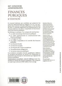 Finances Publiques. IEP - Concours administratif 6e édition