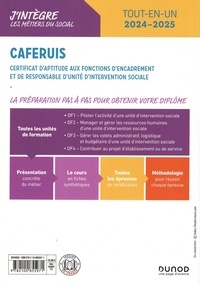 CAFERUIS. Certificat d'aptitude aux fonctions d'encadrement et de responsable d'unité d'intervention sociale Tout-en-un  Edition 2024-2025