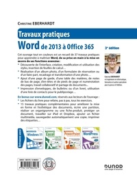 Word. De Word 2013 à Word 2022 et Office 365 3e édition