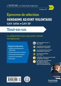 Epreuves de sélection Gendarme adjoint volontaire. GAV APJA, GAV EP. Tout-en-un  Edition 2024