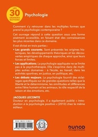 Les 30 grandes notions de la psychologie