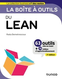 Radu Demetrescoux - La boîte à outils du Lean - 3e éd..