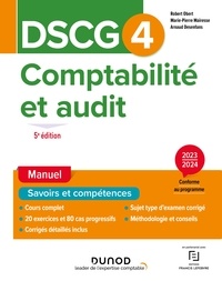 Robert Obert et Marie-Pierre Mairesse - DSCG 4 - Comptabilité et audit - Manuel 2023-2024.
