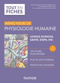Marie-Hélène Canu et Vincent Bérézowski - Mémo visuel de physiologie humaine - 3e éd..