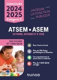 Corinne Pelletier - Concours ATSEM/ASEM - 100 Fiches et 1 000 QCM - 2024-2025.